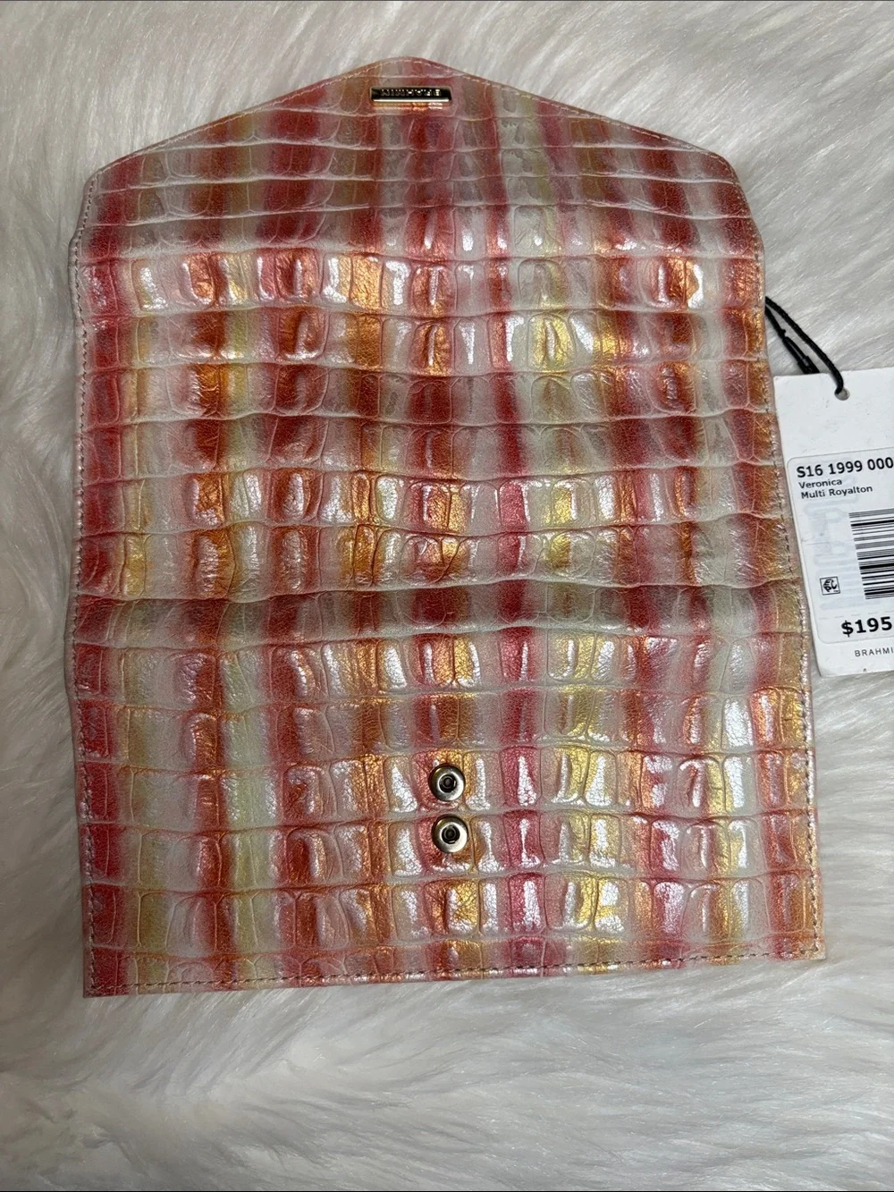 Brahmin Veronica Wallet Multi Royalton NWT